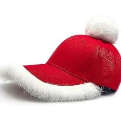 Festlig Julemandshue! Sjov Julemandshue med Justerbar Mode Baseball Cap