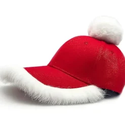 Festlig Julemandshue! Sjov Julemandshue Justerbar Fashion Julemand Baseball Cap