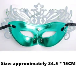 Festmaske Halloween Maske GRØN GRØN Green