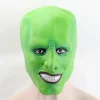 Film- og TV-maske Jim Carrey Cosplay Kostumesæt Unisex Voksen Gul Udstyr Uniform Halloween Karneval Udklædningsfest-Perfekt maske kun M