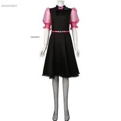 Filmmonster Cosplay Live Kjole Lang Pige Draculaura Cosplay Kostume Paryk Pink Kjole Halloween Kvinder Fancy Rollespil Outfit XXXL XXXL C1W1 XXXL C1W1 | Fyndiq