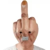 Finger Maske Halloween Kostume Skræmmende Fuld Hoved Maska Nyhed Party Maske Latex
