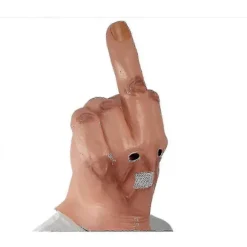 Finger Maske Halloween Kostume Skræmmende Fuld Hoved Maska Nyhed Party Maske Latex