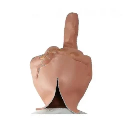 Finger Maske Halloween Kostume Skræmmende Fuld Hoved Maska Nyhed Party Maske Latex
