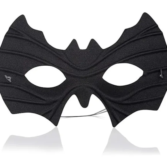 Fladdermus øjenmaske kostume - Superhelt sort flagermus ansigtsmasker klæd dig ud C