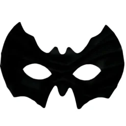 Fledermus Øjenmaske Kostume - Superhelt Sort Fledermaus Ansigtsmasker Klæd Dig Ud C