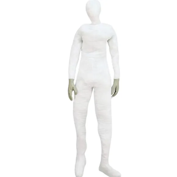 Fleksibel blød udstoppet bøjelig mannequin i naturlig størrelse med hænder, fleksibel dummy-gårdspladsdekoration - WELLNGS