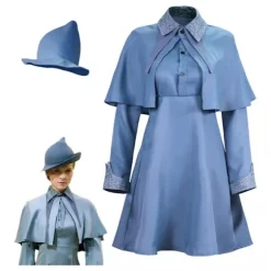 Fleur Delacour Harry Potter Kostume til Piger Sæt Ve Azul 140