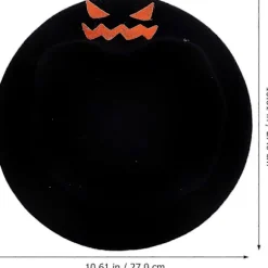 Fransk Stil Græskar Beret, Letvægts, Orange, Halloween Kostume Tilbehør, Party Hat, Jack-O-Lantern Design til Kvinder og Mænd.