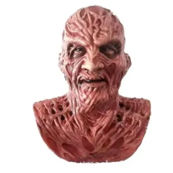 Freddy Krueger Latex Maske Halloween Realistisk Voksen Fest Skræmmende Cosplay