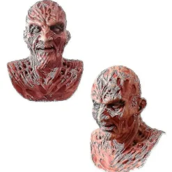 Freddy Krueger Latexmaske Karneval Halloween Realistisk Voksen Fest Gyser Cosplay Rekvisit