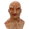 Freddy Krueger Skræmmende Voksen Halloween Kostume Maske Zombie Cosplay Karneval Dans