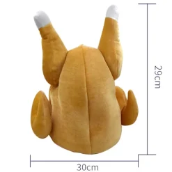 Friturestegt voksenhat, one size, brun