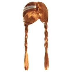 Frossen Prinsesse Anna Cosplay Kostume, Voksen Snedronning Kjole, Elsa Cosplay Kostume, Størrelse M M only wig