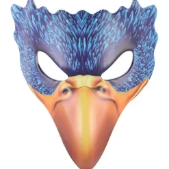Fuglekostume Peste Doktor Fuglemaske Fuglenæbmasker Læder Fuglemasker Steampunk Fuglemasker Dyr Latexmaske Dyrehoveddækning (FMY) Blue 26x26x10cm