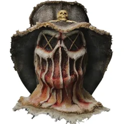 Fugleskræmsel Maske Halloween Dekoration Covid Maske Hovedbeklædning Sjove Rekvisitter Horror Maskerade Fugleskræmsel Maske B