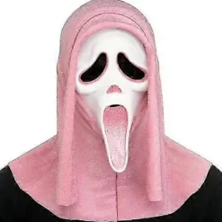 Fun World Ghost Face Blodig Bling Maske Kostume, Skræmmende Halloween Kostume Rekvisit Spøgelsesmaske, Horror Cosplay Tilbehør til Voksne og Børn (FMY) B | Fyndiq
