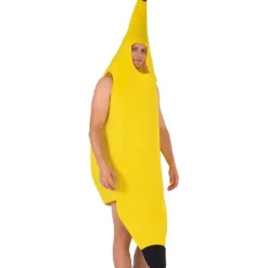 (FY) Banankostume til voksne, unisex, one size, Halloween-udklædning