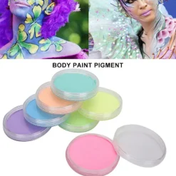 30g Fluorescerende DIY Kropsmalingspigment til Ansigts- og Kropsfestmakeup