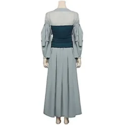 Galadriel Cosplay Kostume Elver Dronning Kjole Sæt Kvinder Halloween Fest Tøj Til Damer Rollespil (XL)