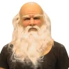 /#/Gammel silikonemaske - Økologisk julemandmaske - Giftfri - Halloween/#/