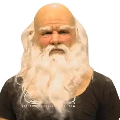 Gammel silikonmaske - Økologisk julemaske - Giftfri - Halloween