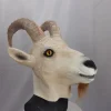 Gedebuk Antilope Dyrehoved Maske Nyhed Halloween Kostume Fest Latex Dyremaske Fuld Hoved Til Voksne