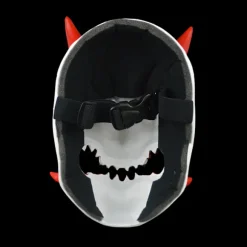 Genji Djævel Cosplay Maske Unisex Fuld Ansigt Hovedbeklædning Halloween Julegave