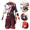Genshin Impact Kostume, Genshin Impact Kaedehara Kazuha Cosplay Kostume, Spilkarakter Cyno Cos Uniform Fancy Dress Tøj, Genshin Impact Halloween Pa