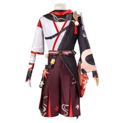 Genshin Impact Kostume, Genshin Impact Kaedehara Kazuha Cosplay Kostume, Spilkarakter Cyno Cos Uniform Fancy Dress Tøj, Genshin Impact Halloween Pa