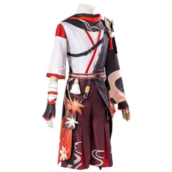 Genshin Impact Kostume, Genshin Impact Kaedehara Kazuha Cosplay Kostume, Spilkarakter Cyno Cos Uniform Fancy Dress Tøj, Genshin Impact Halloween Pa