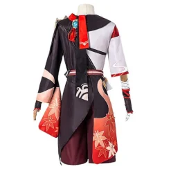 Genshin Impact Kostume, Genshin Impact Kaedehara Kazuha Cosplay Kostume, Spilkarakter Cyno Cos Uniform Fancy Dress Tøj, Genshin Impact Halloween Pa