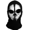 Ghost Maske - Balaclava Motorcykling Paintball One Size Farve Sort (YJD)