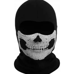 Ghost Maske Dødningehoved Balaclava MW2 Skelet Kostume Helhoved Skimaske Snood Strikket Vindtæt til Cykel Skateboard Motorcykel Snowboard Udendørs Sport-FS- | Fyndiq