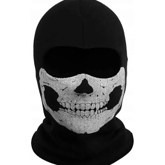 Ghost Maske Dødningehoved Balaclava MW2 Skelet Kostume Helhoved Skimaske Snood Strikket Vindtæt til Cykel Skateboard Motorcykel Snowboard Udendørs Sport | Fyndiq