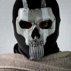 Ghost Maske V2 - Operator MW2 airsoft COD Cosplay Airsoft Taktisk Dødskalle Helmaske-FF-