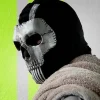 Ghost Maske V2 - Operator MW2 airsoft COD Cosplay Airsoft Taktisk Dødningehoved Helmaske-FS-