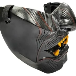 Ghost of Tsushima Jin Sakai Cosplay Halvmaske i Resin Samurai Warrior Maske