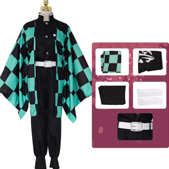 Ghost Slayer Cos Kostume Halloween Cosplay Kostume 140cm B 110cm