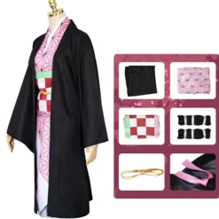 Ghost Slayer Cos Kostume Halloween Cosplay Kostume 140cm B 110cm