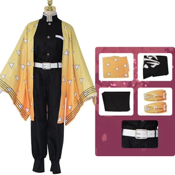 Ghost Slayer Cos Kostume Halloween Cosplay Kostume 140cm B 110cm