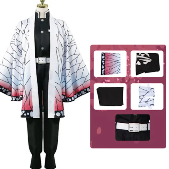 Ghost Slayer Cos Kostume Halloween Cosplay Kostume 140cm B 110cm