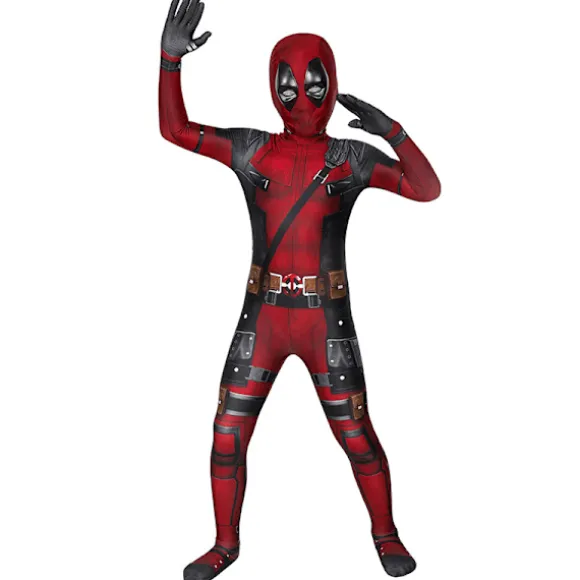 Gos - Voksen barn Deadpool 3 Wade cosplay kostume forestilling kostume body 170