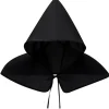 Gotisk Kort Kappe Unisex Halloween Festrekvisitter Middelalderlig Hætte Cosplay Kostume Djævlekapper Heks Troldmand Hætteklædte Kostumer