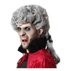 Grå vampyrparyk til mænd Grå