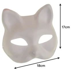 Gør-det-selv kattemasker sæt, 6 dele med tilbehør