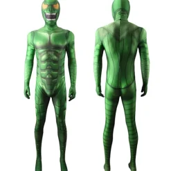 Green Goblin Cosplay Bodysuit til Halloween & Jul - Grøn Størrelse XL[JUN]