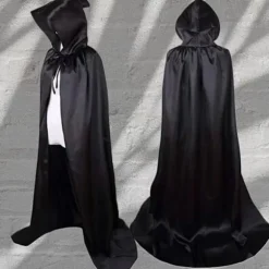 Grim Reaper Vampyr Heks Halloween Kappe Kostume til Voksne & Børn