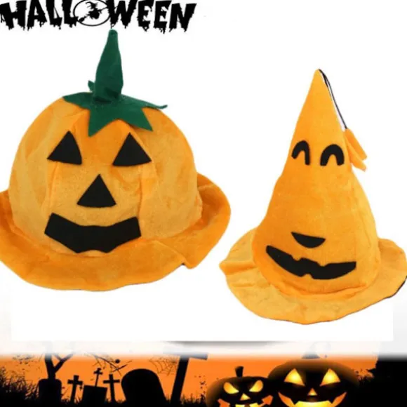 Græskarhat Halloween Kasket 01 01 01