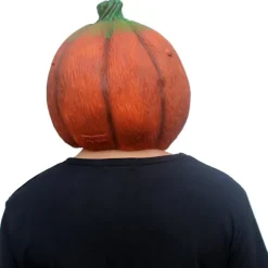 Græskarmaske Uhyggelig Latex Fuld Hovedmaske Fancy Dress Fugleskræmsel Dec